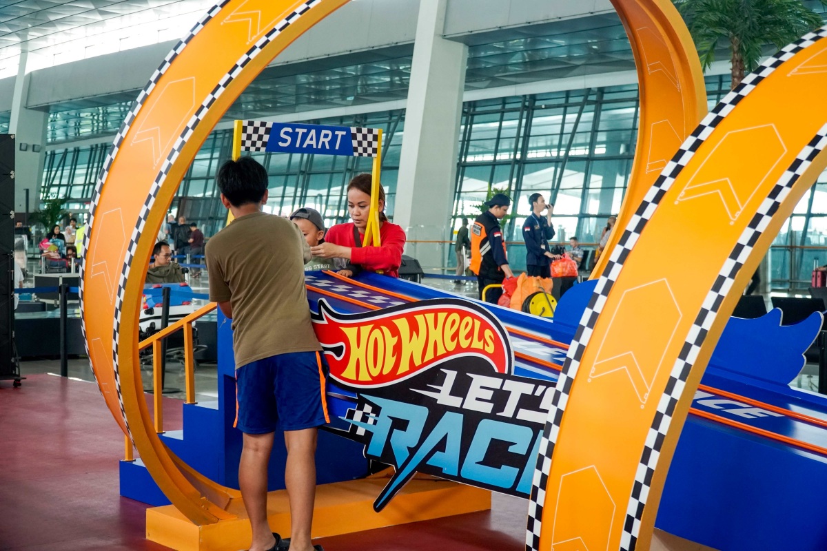 Area Christmas Play-Experience di Terminal 3 Bandara Soekarno-Hatta. (IST) - Image