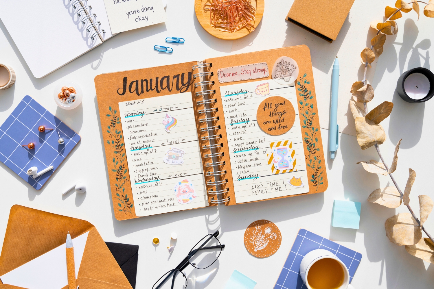 Ilustrasi jadwal kegiatan yang tersusun rapi. (Freepik) - Image
