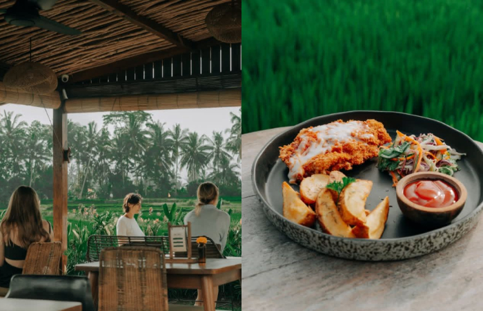 Rekomendasi 3 Cafe di Bali dengan View Sawah yang Indah. (Instagram @huma.cafe) - Image