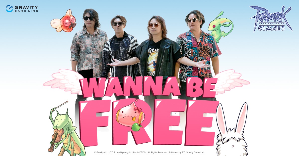 Dalam kolaborasi ini, J-Rocks menghadirkan lagu ikonis berjudul Wanna Be Free, yang kini menjadi original soundtrack dari game tersebut. (Istimewa) - Image