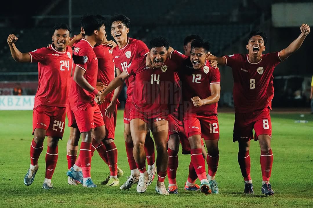 Timnas Indonesia saat berlaga di Piala AFF 2024 melawan Myanmar. (Dok: PSSI) - Image