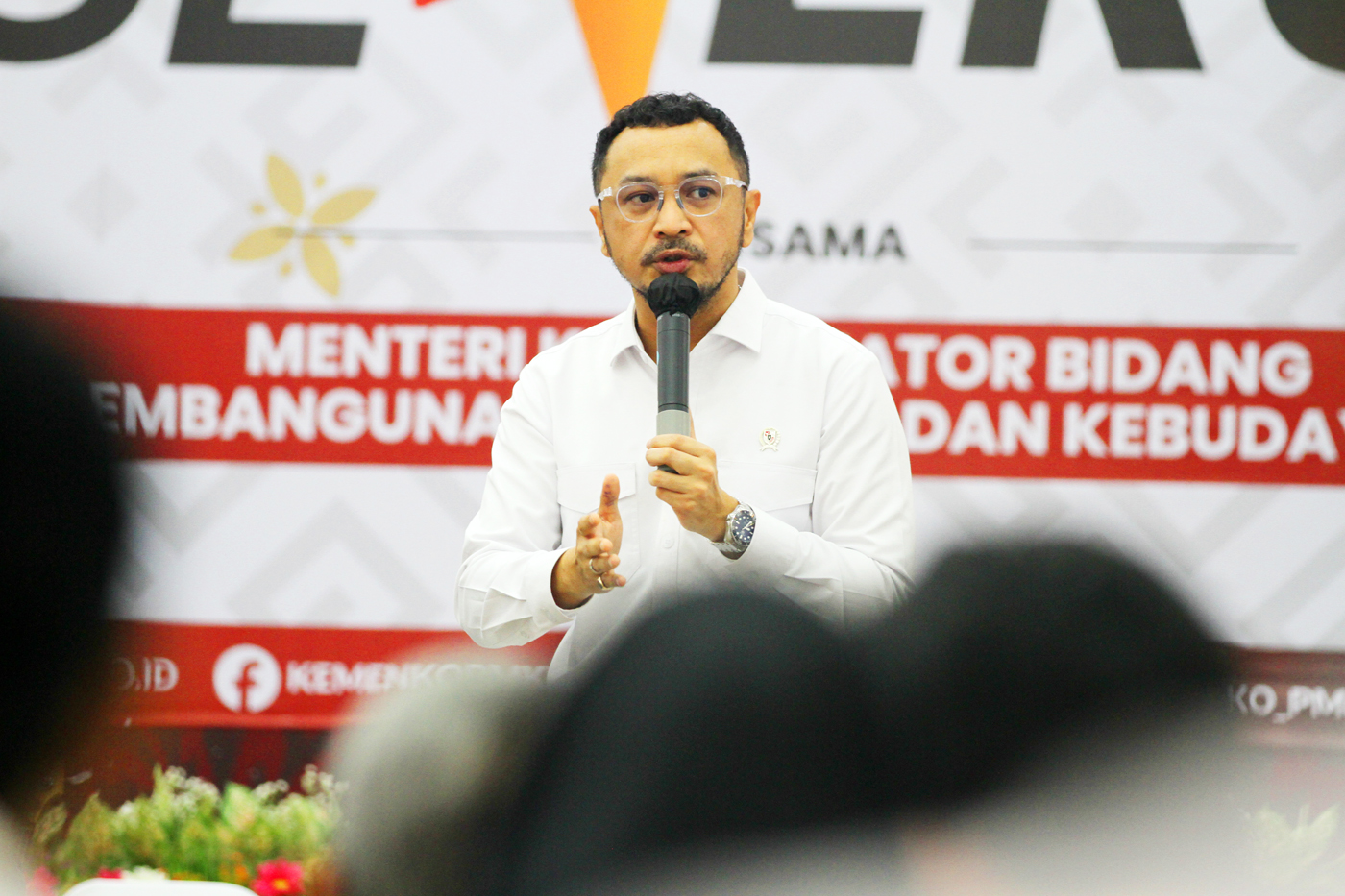 Wakil Menteri Kebudayaan Giring Ganesha. (Dery Ridwansah/ JawaPos.com) - Image