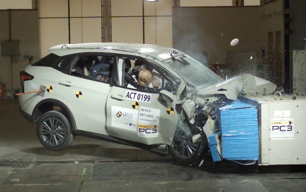 Publikasi hasil uji tabrak mobil listrik Neta V. (ASEAN NCAP) - Image