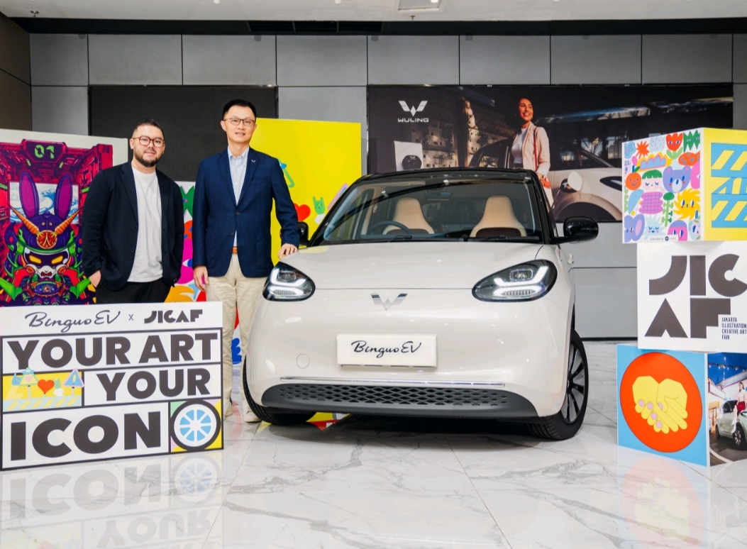 Wuling Motors (Wuling) bekerja sama dengan Jakarta Illustration & Creative Arts Fair (JICAF) menggelar kompetisi desain yang bertajuk "Your Art Your Icon. (Istimewa) - Image