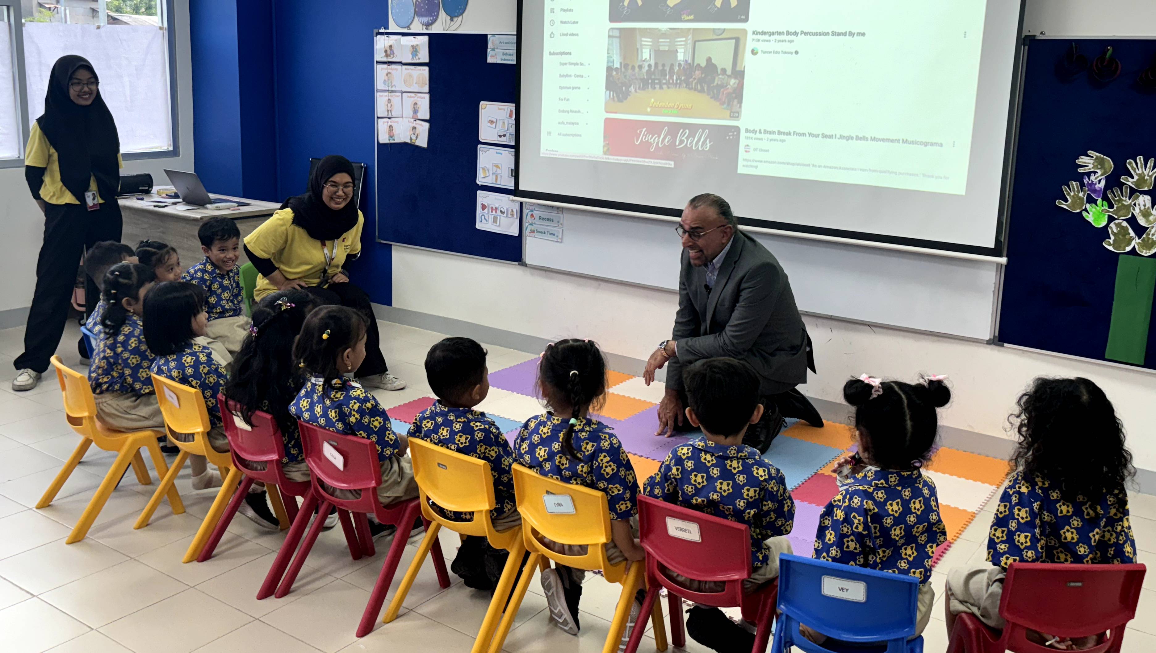 Inspirasi Schools membangun zona udara bersih kelas. - Image