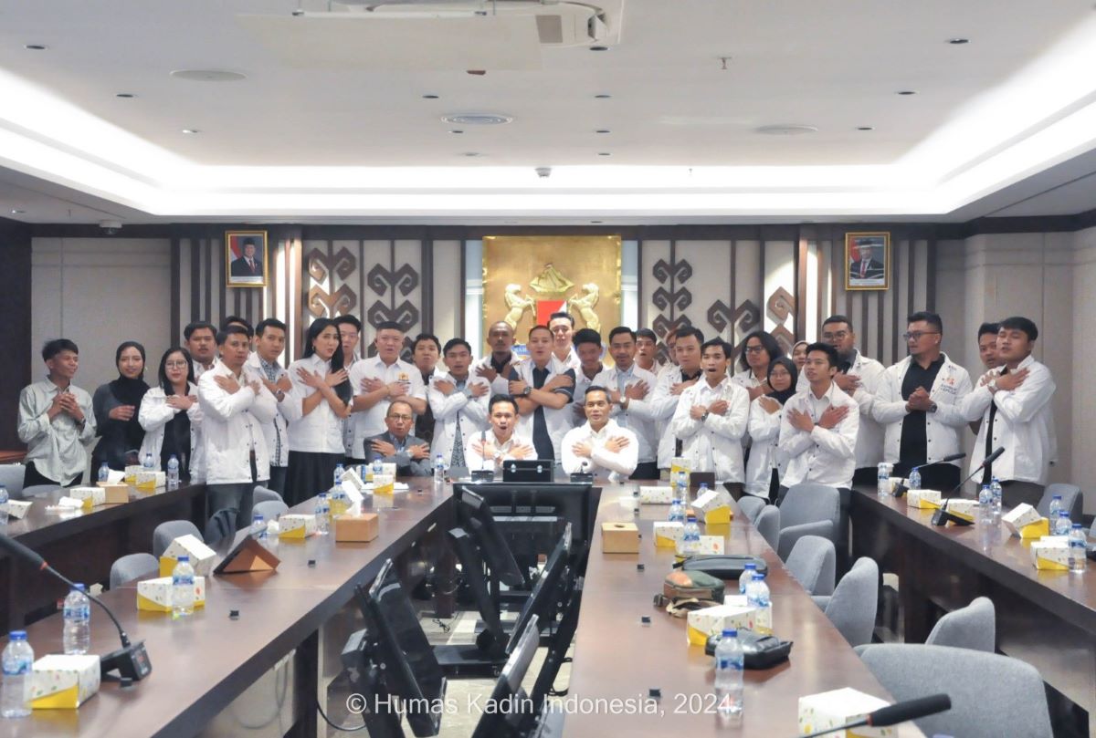 Kamar Dagang dan Industri (Kadin) Indonesia siap berkolaborasi dengan Rembuk Pemuda mewujudkan visi Indonesia Emas 2045. (Istimewa) - Image
