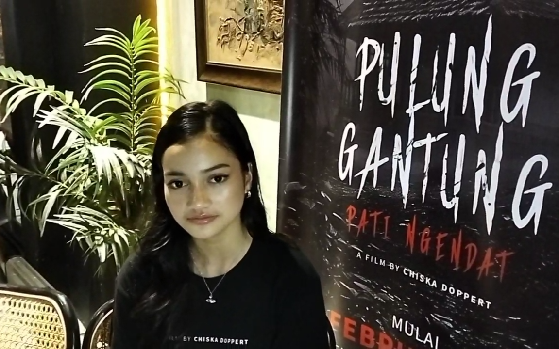 Nadia Bulan Sofya menjalani syuting film Pulung Gantung menjadi pengalaman yang tidak terlupakan bagi dirinya. (Abdul Rahman/JawaPos.com) - Image