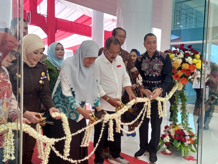 Peresmian RSUD Eka Candrarini Surabaya, Rabu (18/12). (Novia Herawati/ JawaPos.com). - Image