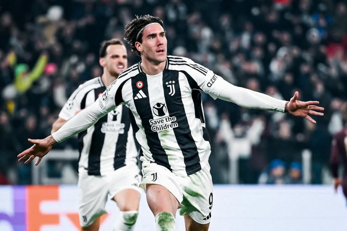 Dusan Vlahovic saat membela Juventus.(Instagram/@vlahovicdusan) - Image