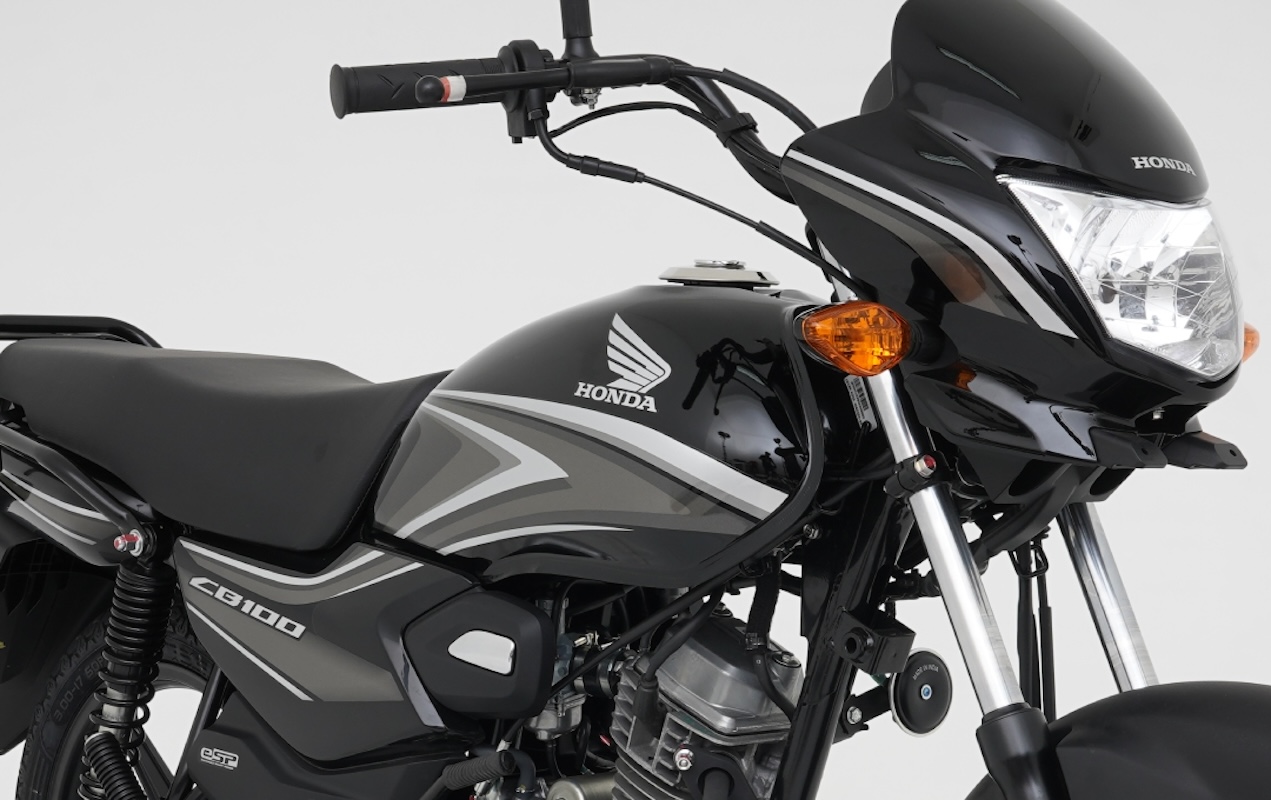 Ilustrasi: Honda CB100 2025. (Honda Kolombia) - Image