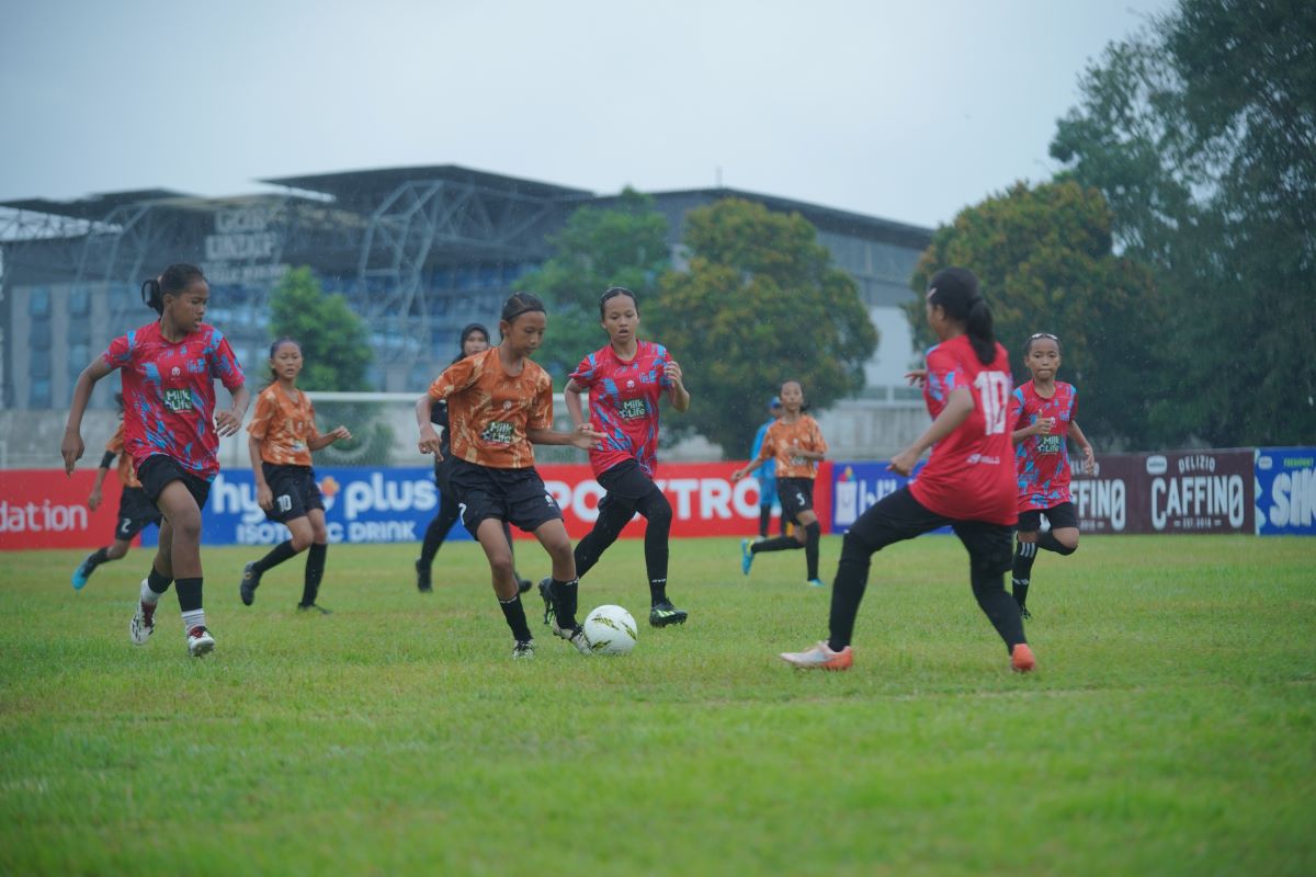 Partai final KU 12 MilkLife Soccer Challenge - Semarang Seri 2 2024. (Istmewa) - Image