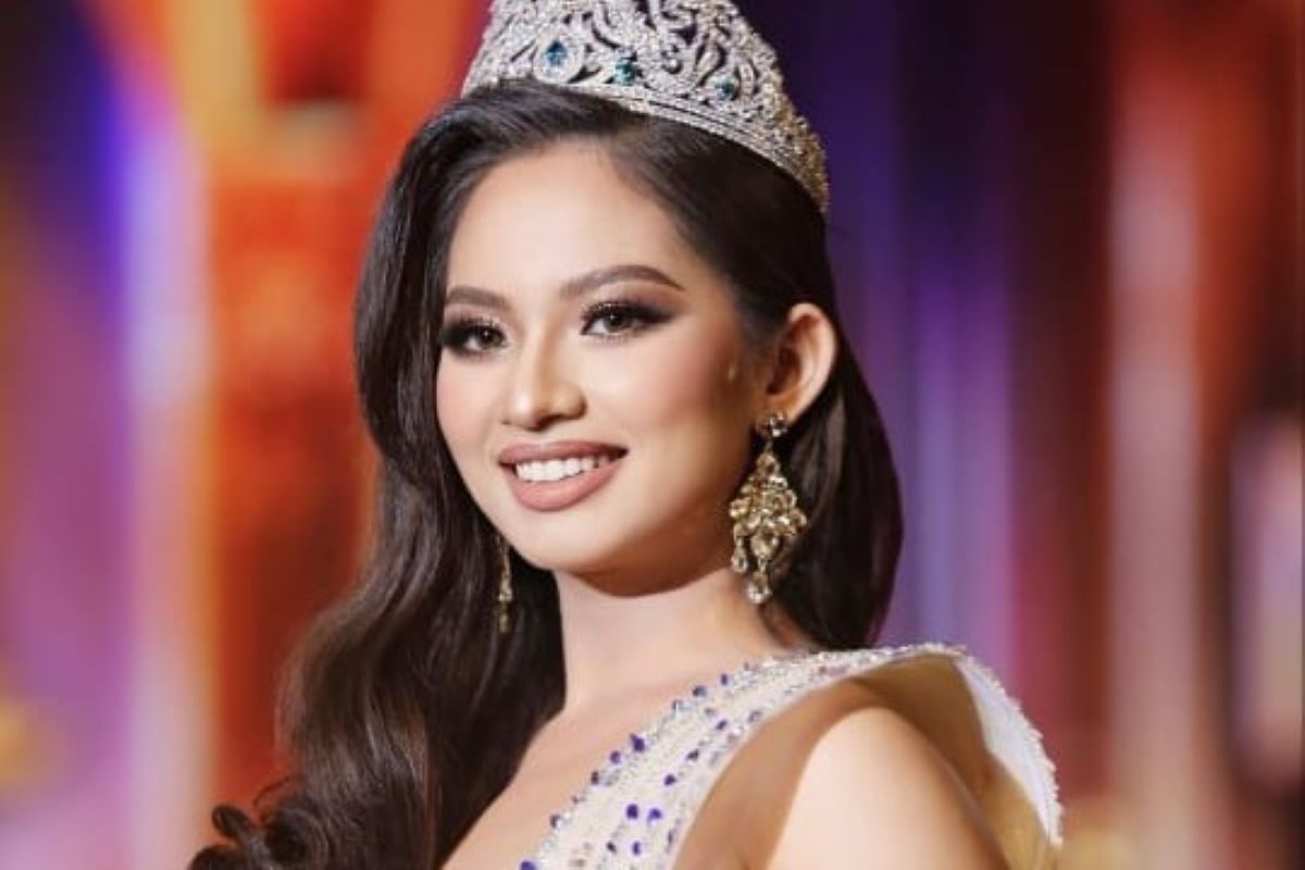 Miss Cambodia 2024 Chanreaksmey Loy jago berbahasa Indonesia karena sempat kuliah di Jakarta. (Dokumentasi Loy) - Image