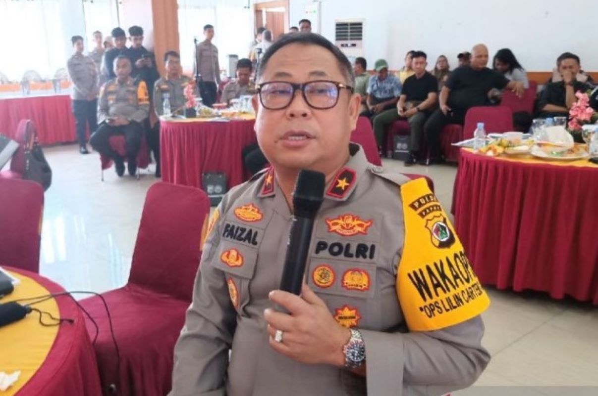 Kaops Satgas Damai Cartenz Brigjen Pol Faizal Rahmadani. (Evarukdijati/Antara) - Image