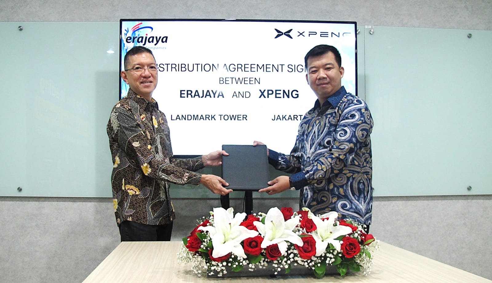 Grup Erajaya umumkan kemitraan dengan XPENG, merek mobil listrik asal Tiongkok yang akan hadir di Indonesia. (Istimewa). - Image