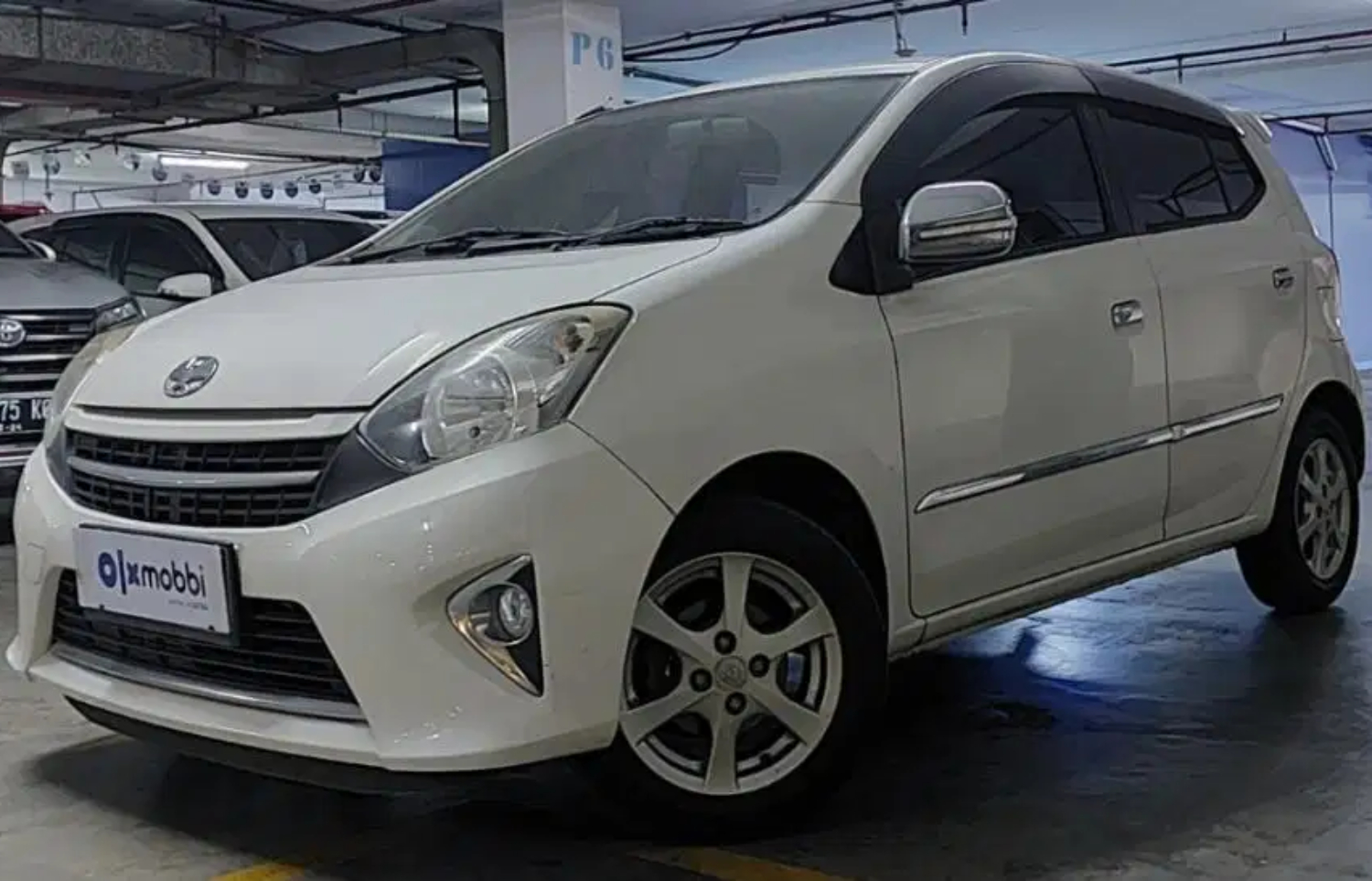 Ilustrasi mobil bekas Toyota Agya. (OLX) - Image