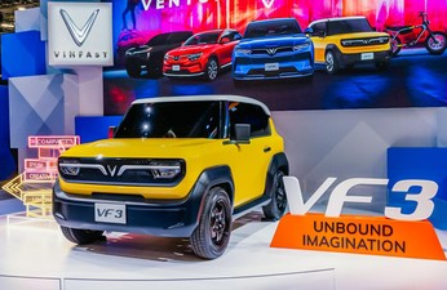 Tampilan mobil VinFast V3 asal Vietnam. (Dok. VinFast) - Image