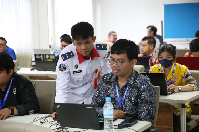 Pelatihan siber diberikan kepada ribuan pegawai BSSN secara bertaap. (Istimewa). - Image