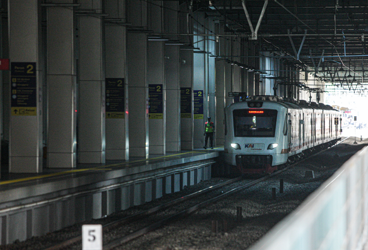 Ilustrasi Stasiun BNI City Jakarta. (Hanung Hambara/Jawa Pos) - Image