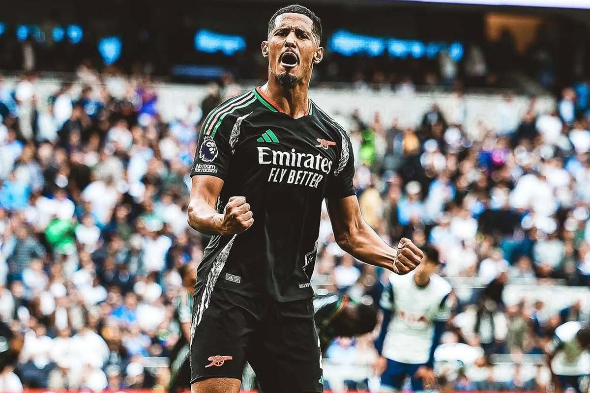 Bek Arsenal, William Saliba. (Istimewa) - Image
