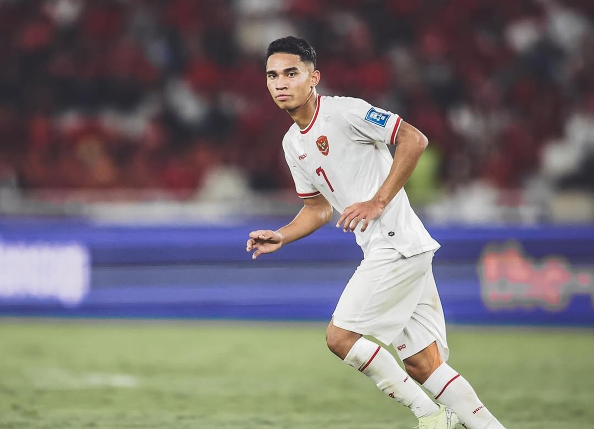 Performa pemain muda Indonesia, Marselino Ferdinan, saat menjalani pertandingan. (Instagram marselinoferdinan10) - Image