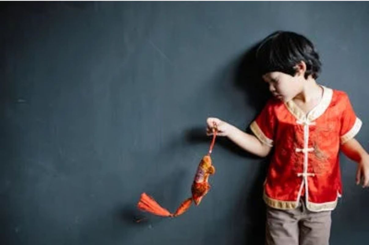 Ilustrasi baju khas perayaan Tahun Baru China. (www.pexels.com) - Image