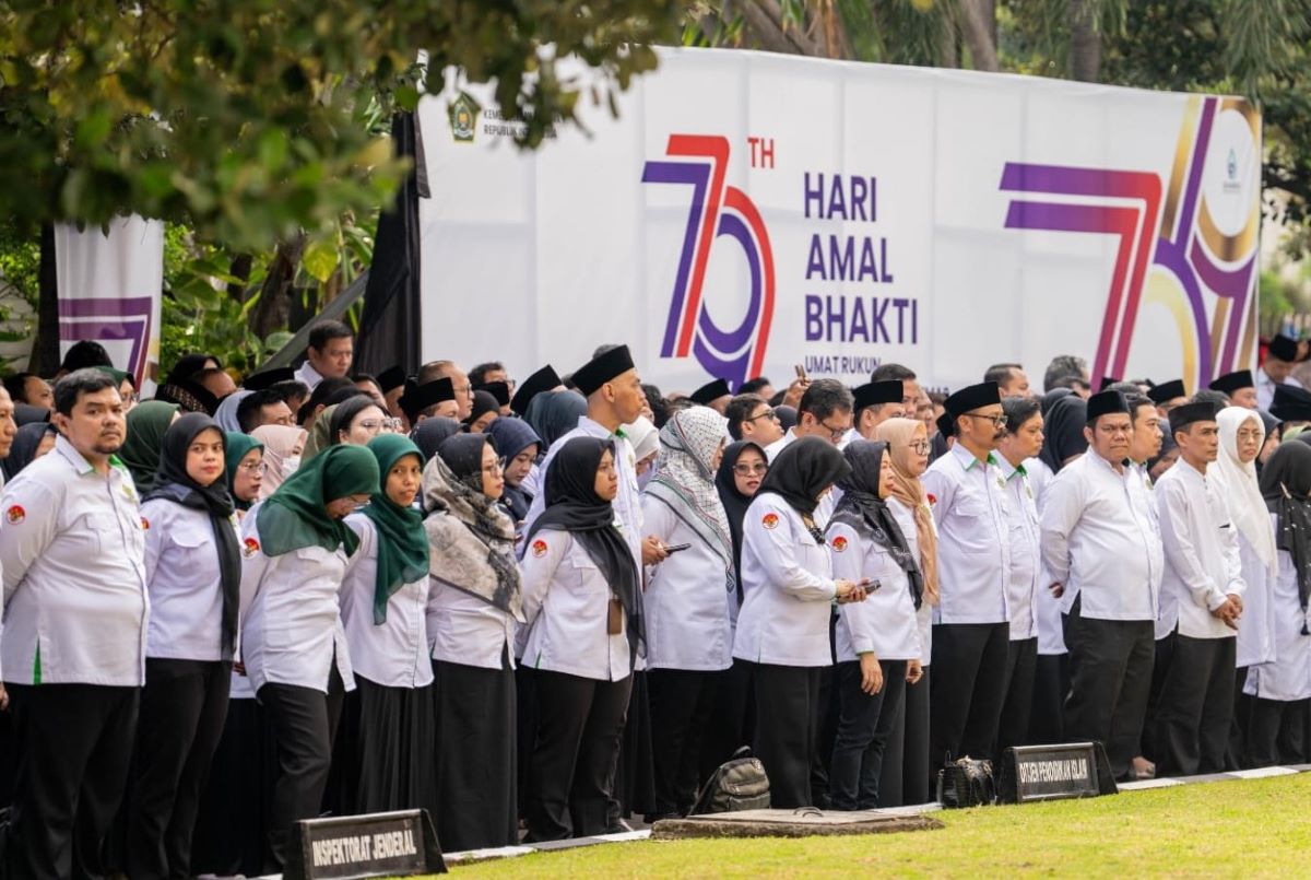 Hari Amal Bakti ke-79 Kementerian Agama. (Dok. Kemenag) - Image