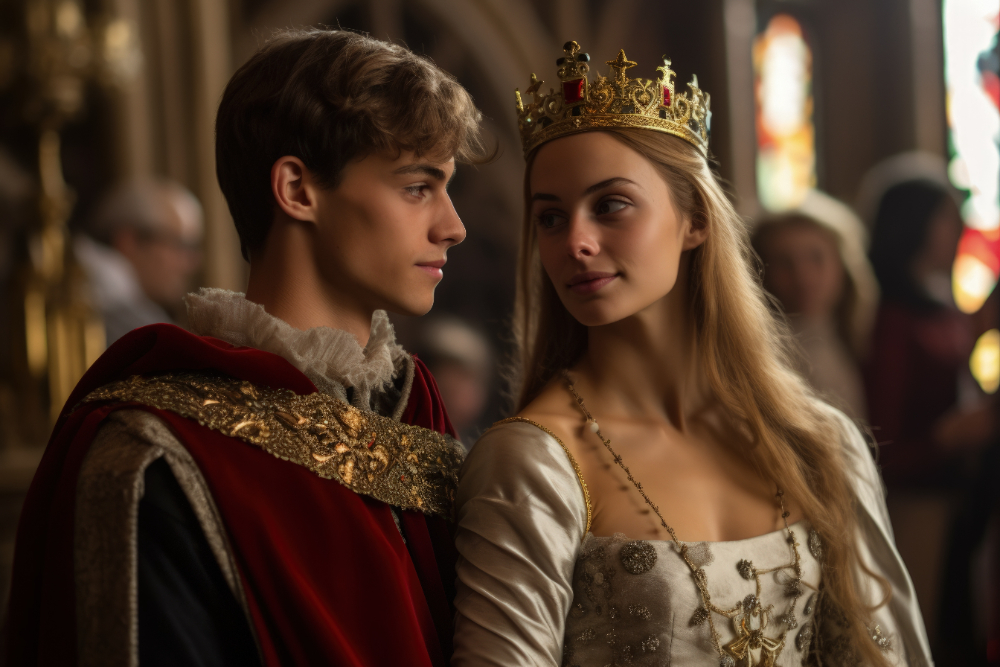 Ilustrasi raja dan ratu. (Freepik) - Image