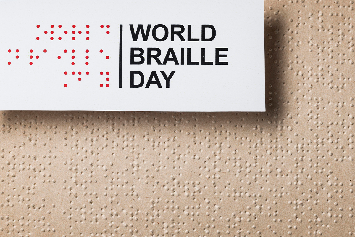 Ilustrasi Hari Braille Sedunia 4 Januari. (Image by freepik) - Image