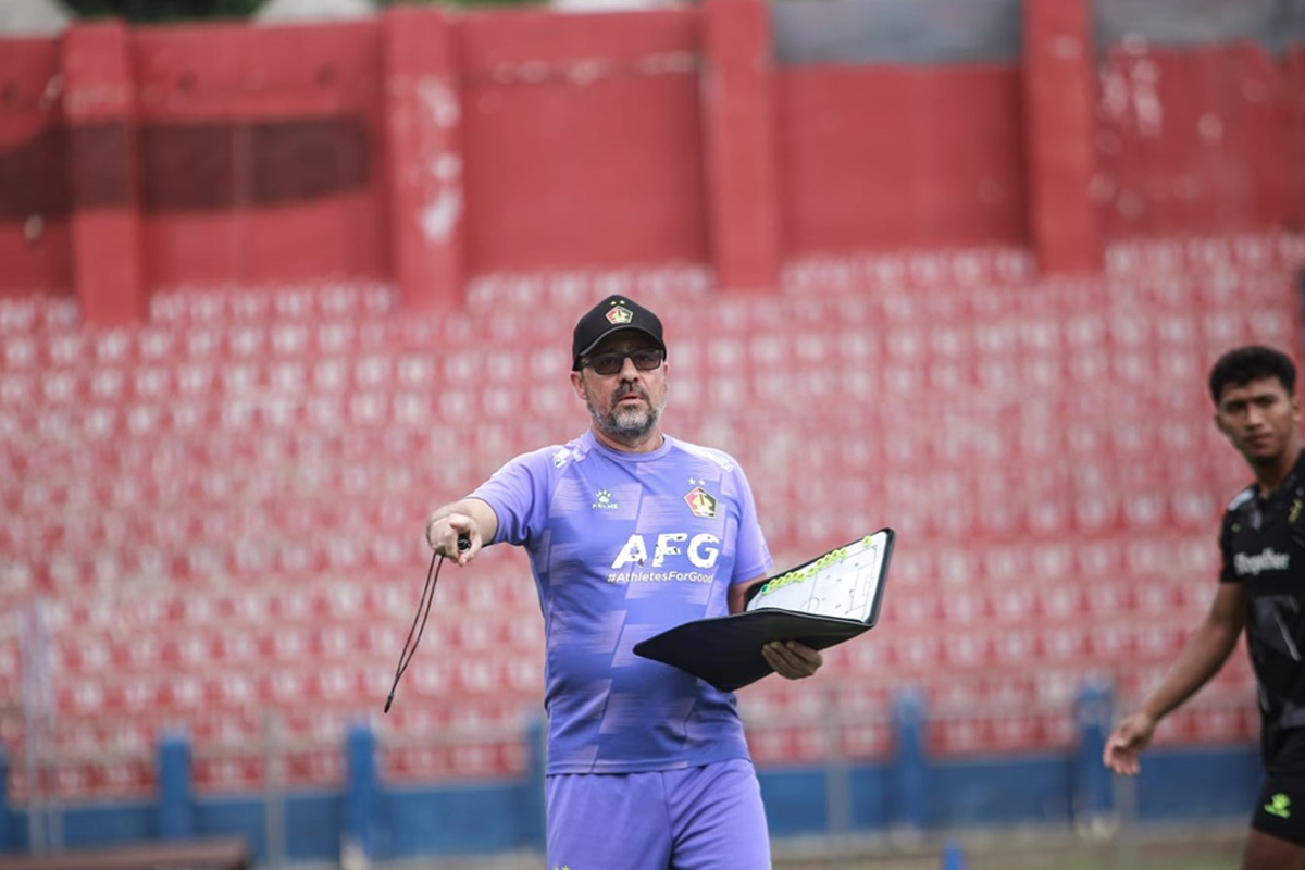 Gambar Marcelo Rospide siap bawa Persik Kediri hadapi putaran kedua Liga 1. (PT. LIB) - Image