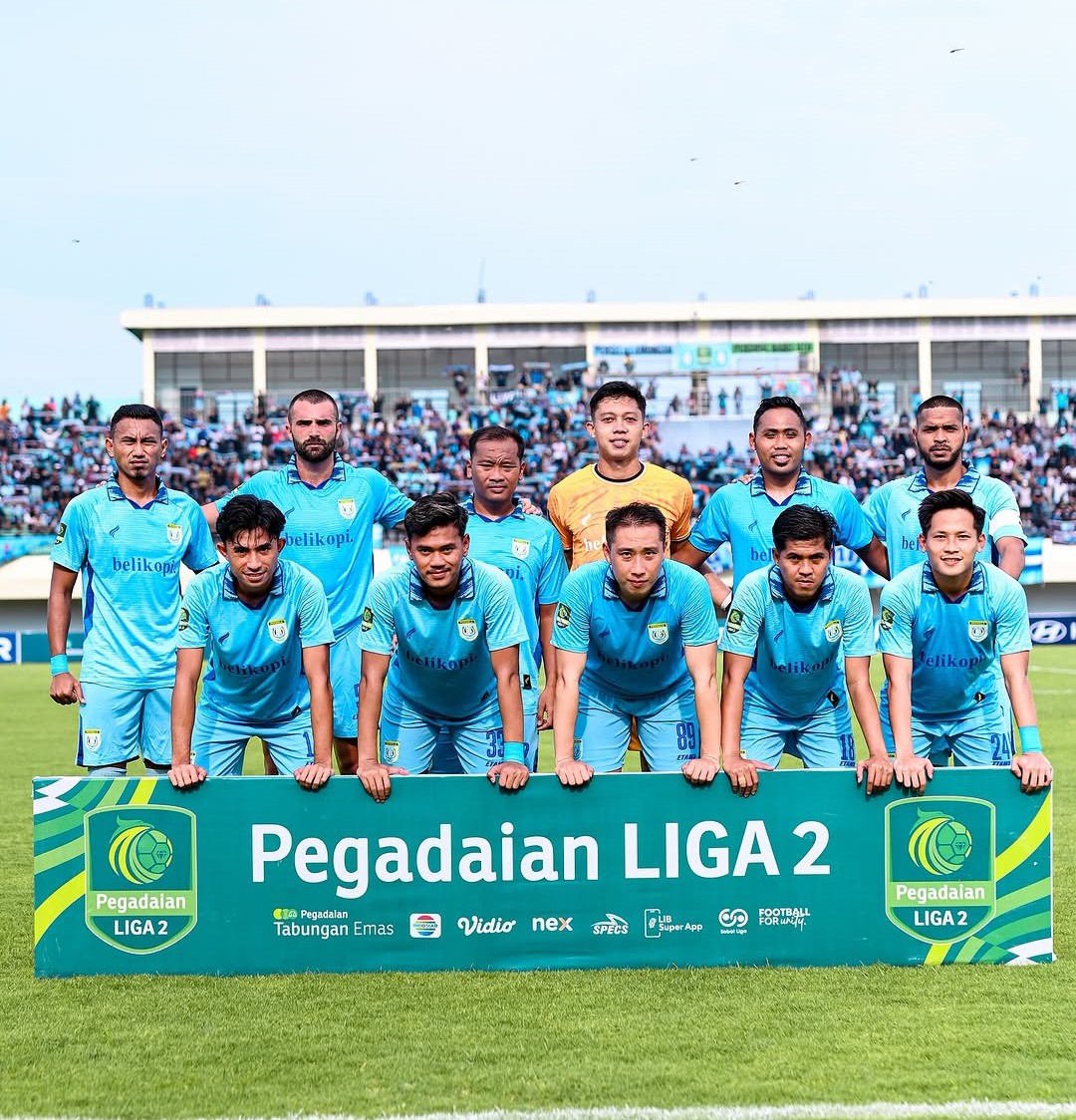 Persela Lamongan sore tadi saat menghadapi Persipal Palu di Tuban Sport Center. (@perselafc/instagram) - Image