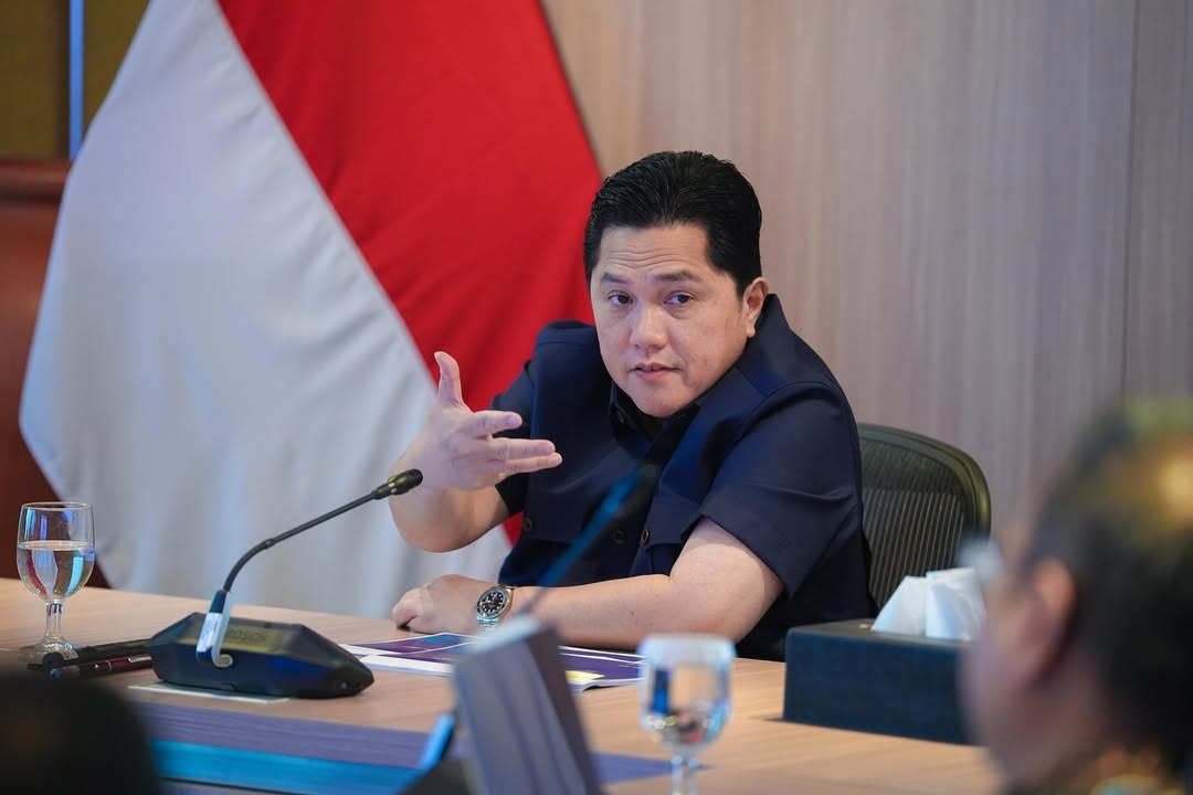 Ketum PSSI Erick Thohir telah memberikan perkembangan proses naturalisasi Ole Romeny dan Jairo Riedewald. (Instagram/erickthohir) - Image