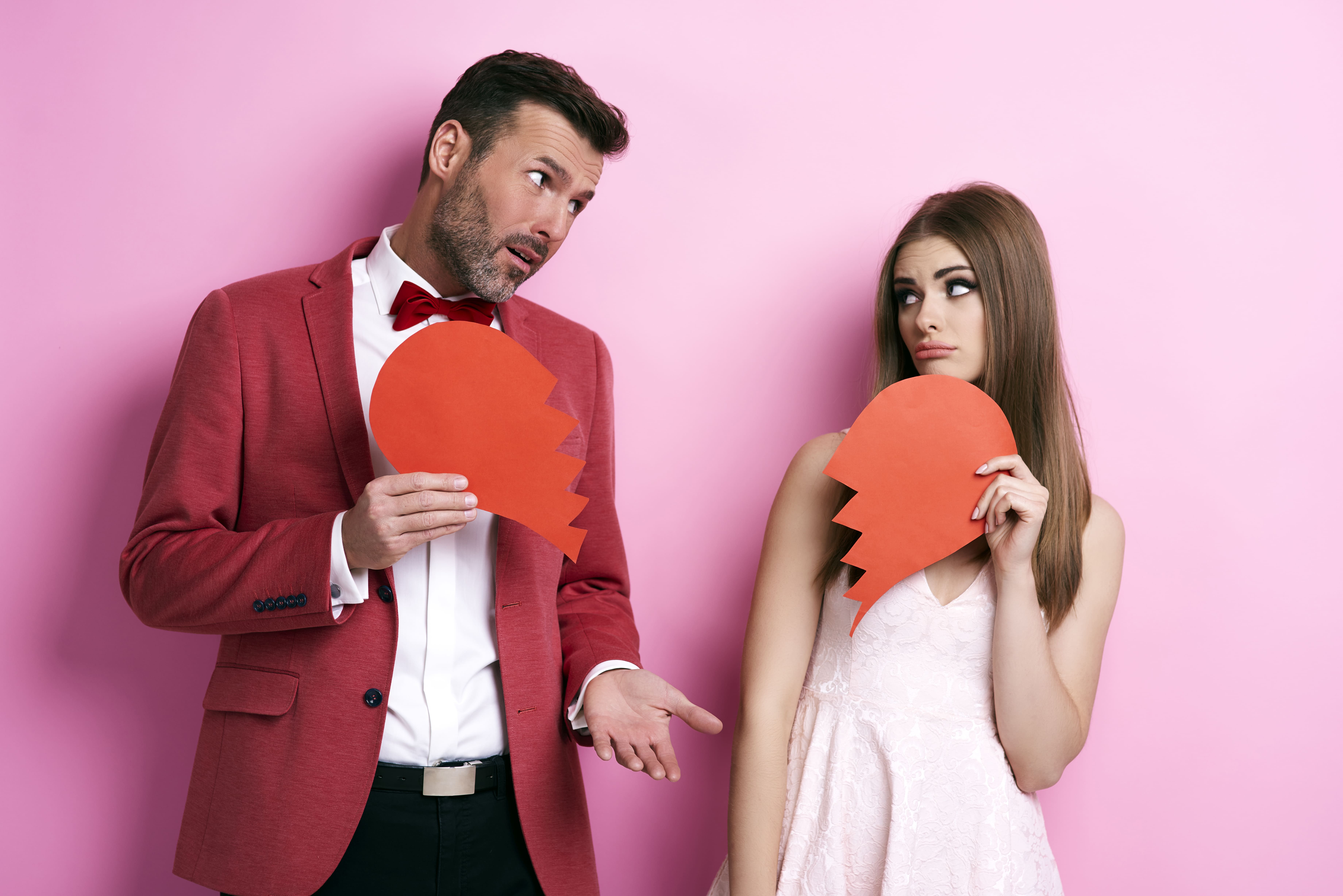 Ilustrasi Pasangan Kekasih yang Putus Cinta. (Freepik) - Image