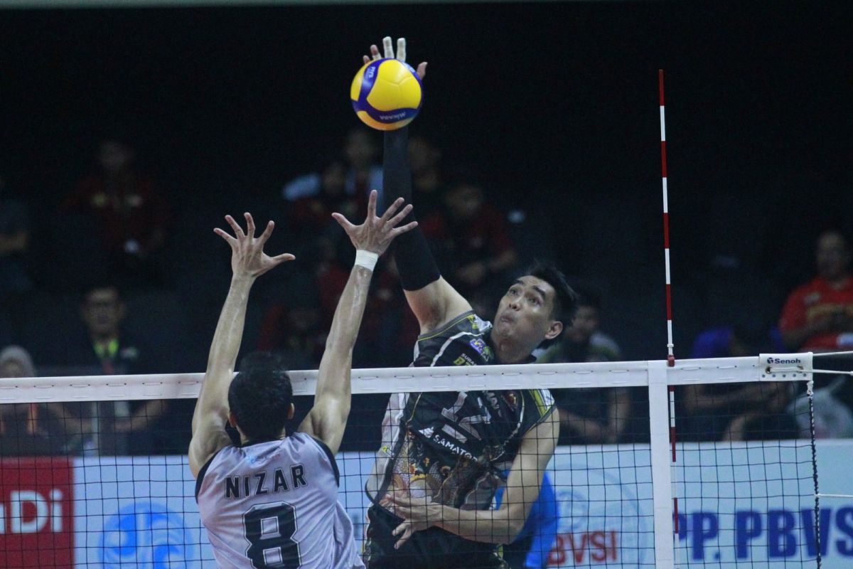 Surabaya Samator akan menjalani jadwal berat di seri kedua Proliga 2025 (ANTARA Jatim/HO-Humas Proliga) - Image