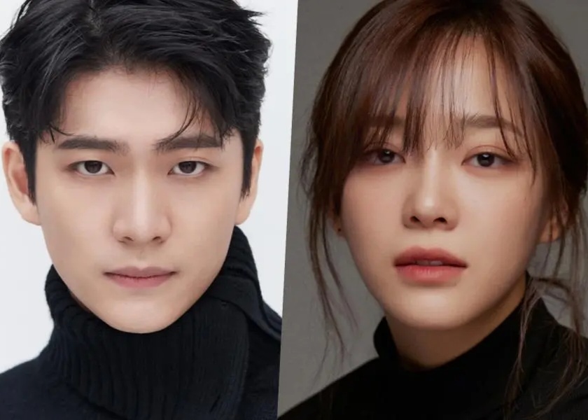 Kang Taeoh dan Kim Sejeong bintangi drakor The Moon Flows in This River. (Soompi) - Image
