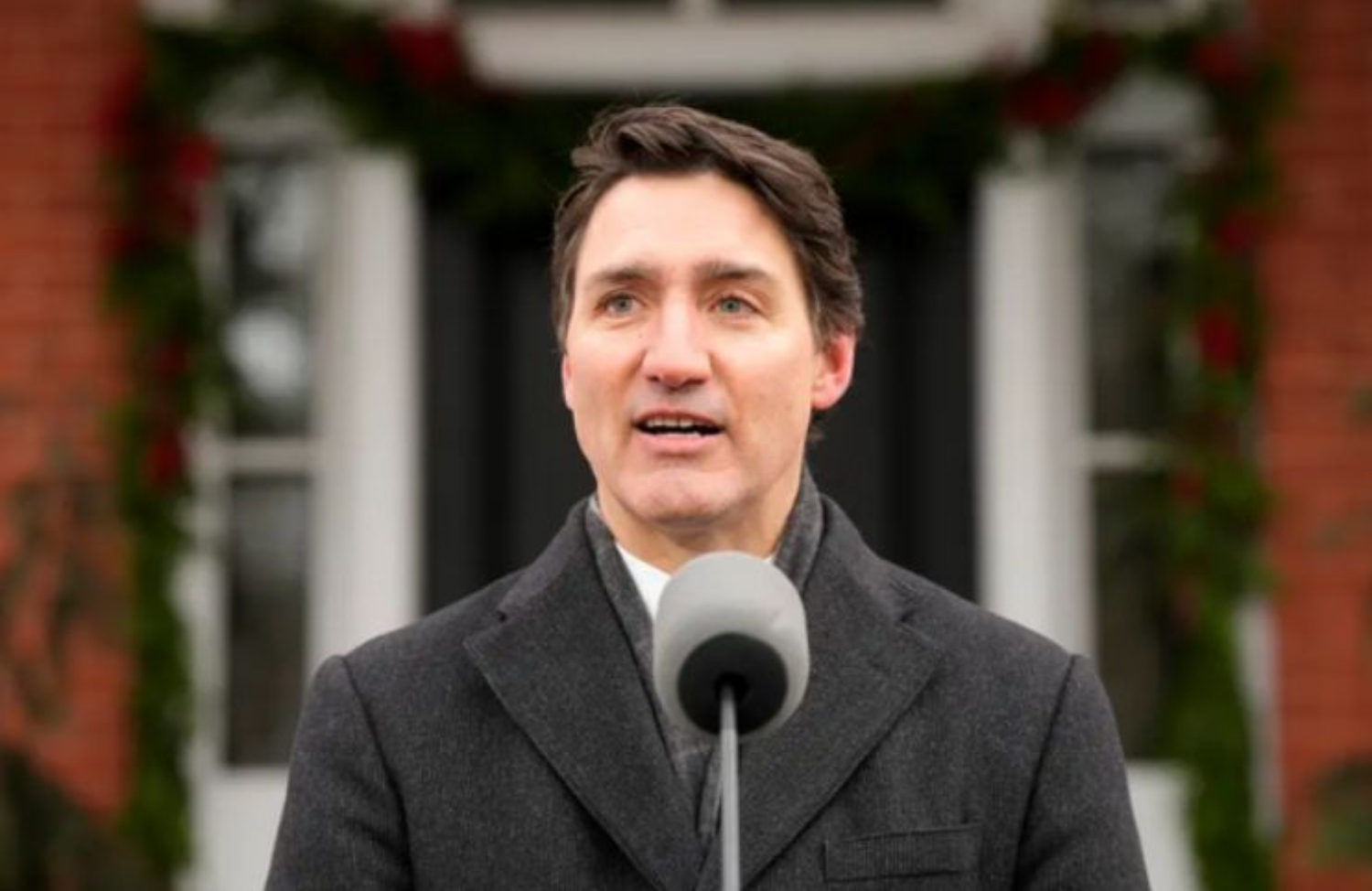 Perdana Menteri Kanada Justin Trudeau mengumumkan pengunduran dirinya Senin (1/6) waktu Kanada. (AP) - Image