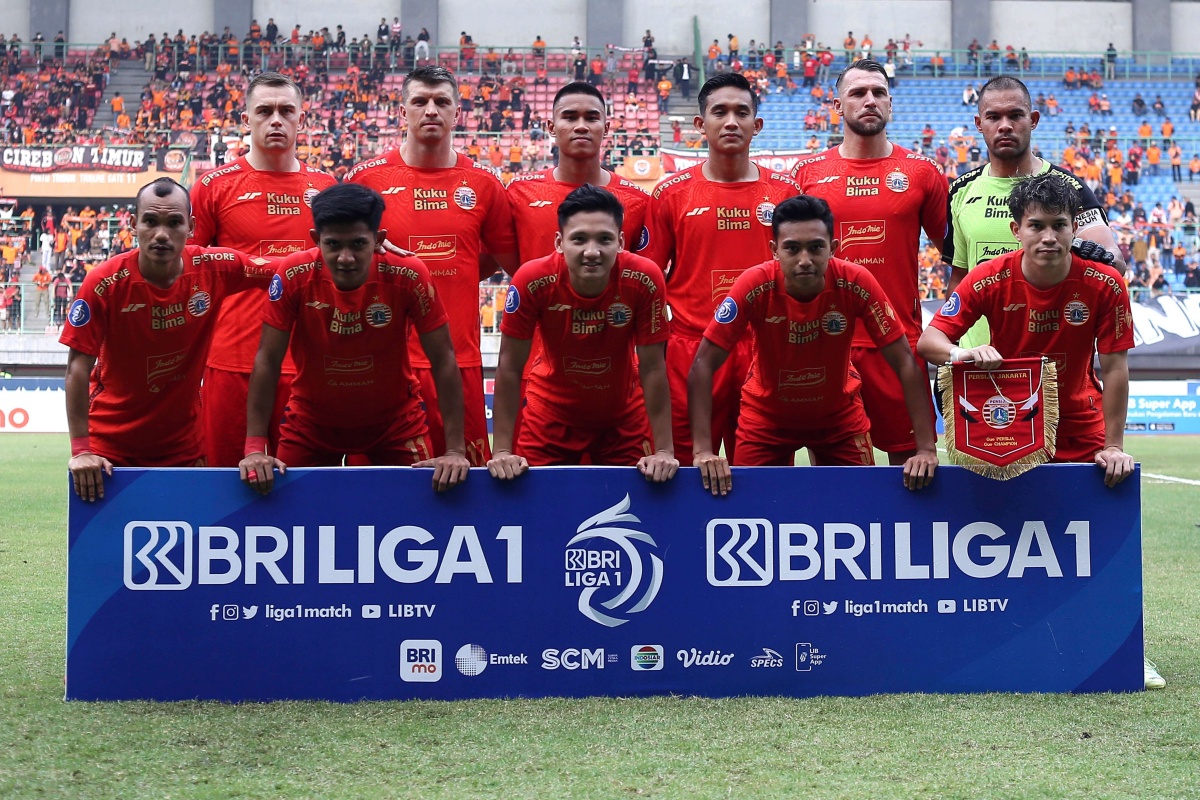 Skuad Persija Jakarta siap menantang Barito Putera di Stadion Sultan Agung, Jumat (10/1) sore. (Media Persija) - Image