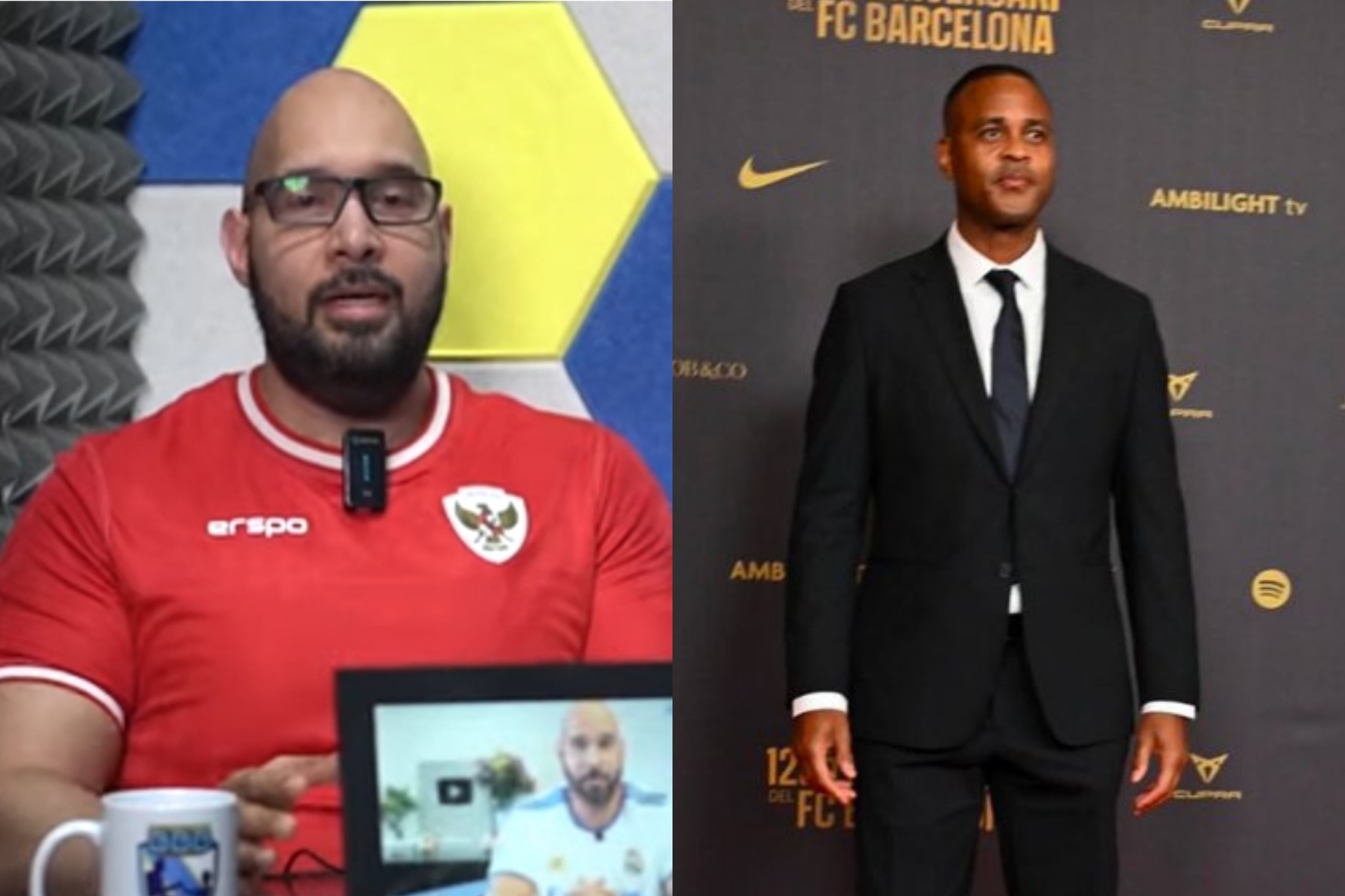 Pengamat sepak bola Bung Binder memberikan komentar terkait rumor Patrick Kluivert yang akan jadi pelatih baru Timnas Indonesia. (Tangkapan layar YouTube Bola Bung Binder, X @fabrizioromano) - Image