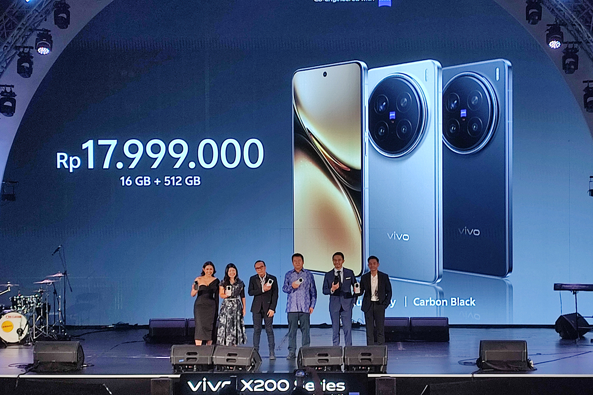 Peluncuran Vivo X200 series di Kawasan Jakarta Pusat. (Nanda Prayoga/JawaPos.com) - Image