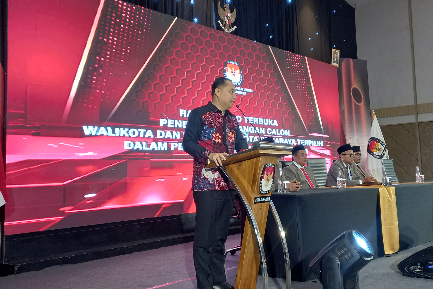 Wali Kota Surabaya terpilih Eri Cahyadi. (Novia Herawati/ JawaPos.com) - Image