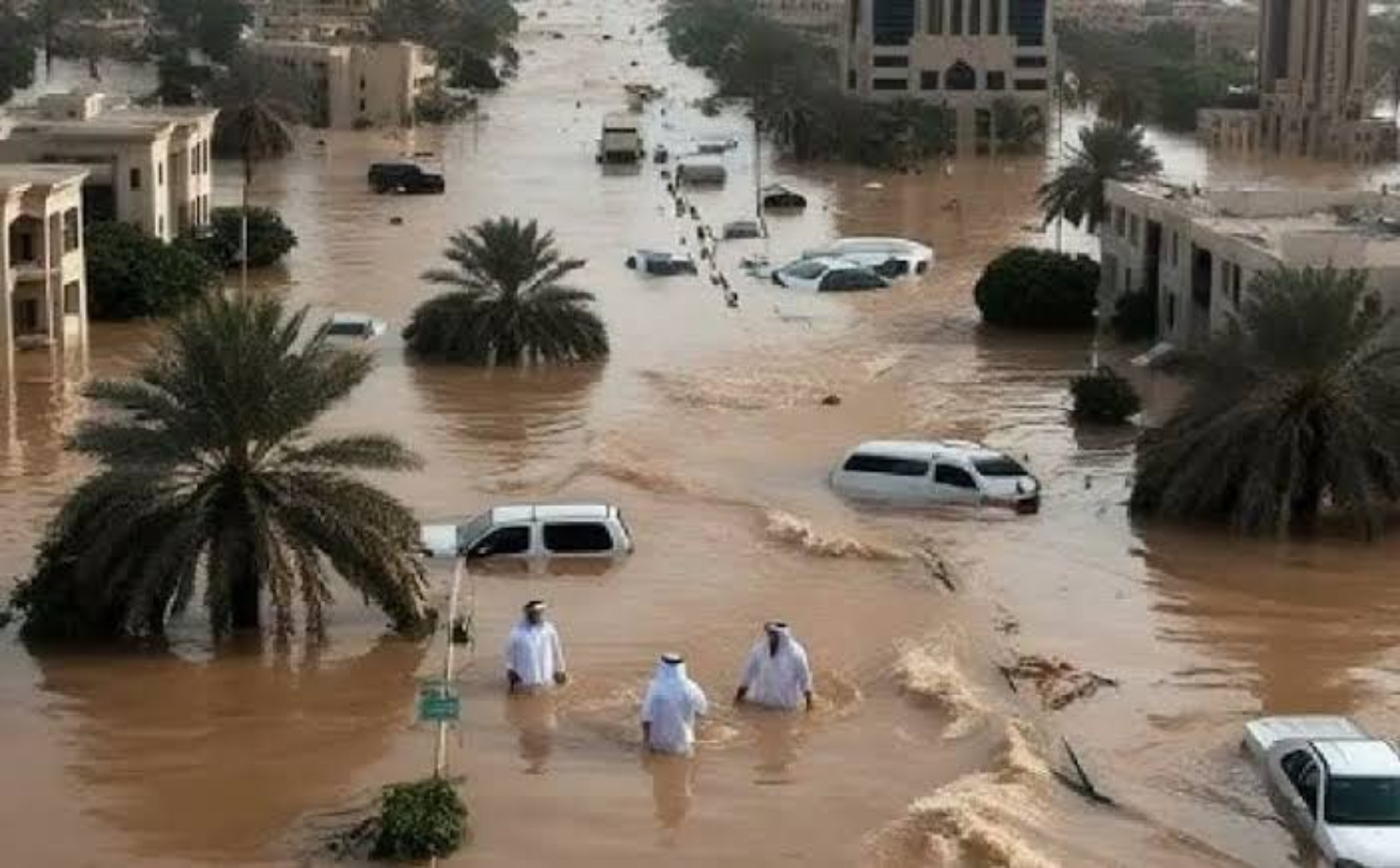 Suasana banjir di Kota Makkah. (Munif Daily) - Image