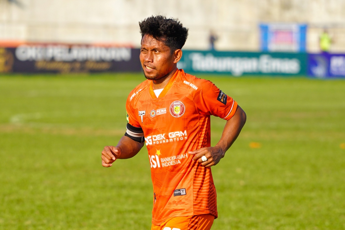 Andik Vermansaah saat memperkuat Persiraja Banda Aceh. (Media Persiraja) - Image
