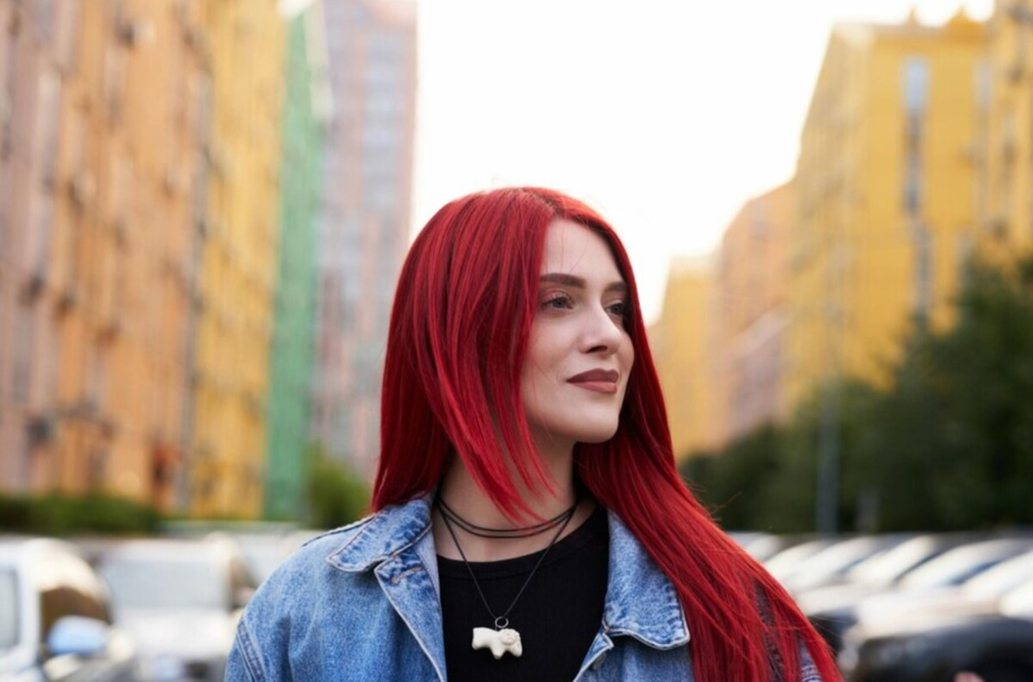 Ilustrasi variasi warna rambut burgundy. (Freepik) - Image