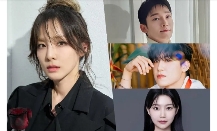 Sandara Park 2NE1, Chen EXO. (soompi) - Image