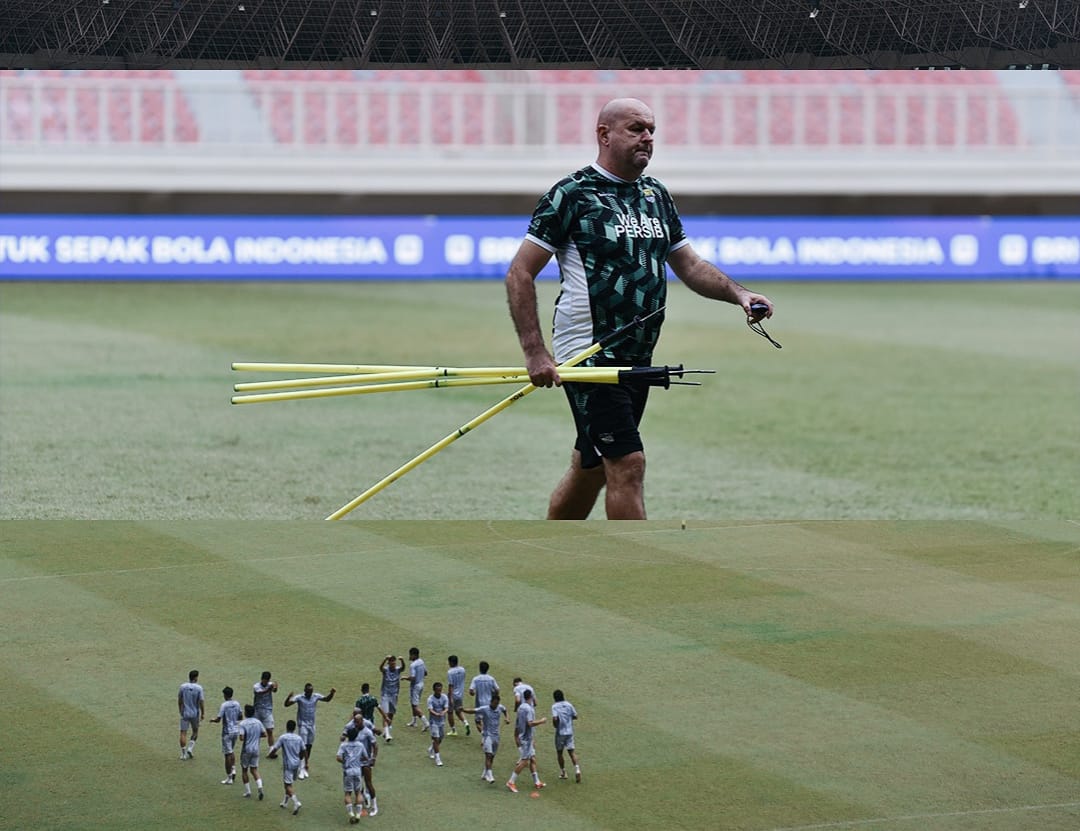 Persiapan Persib Bandung dan Coach Bojan Hodak sebelum menghadapi PSBS Biak di lanjutan Liga 1 2024/2025 (Instagram Persib) - Image