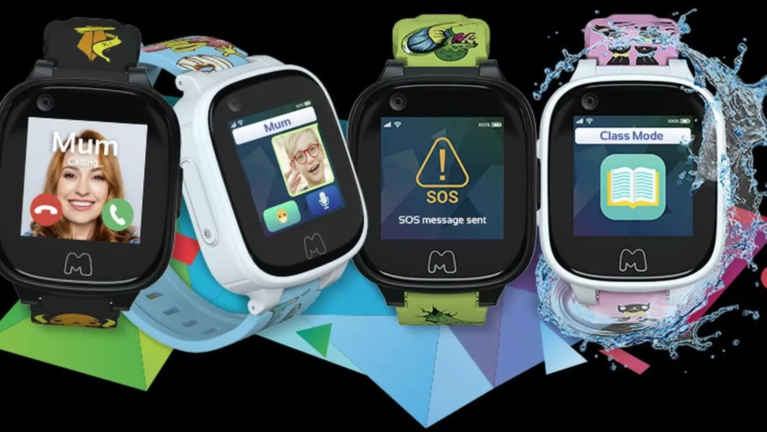 Smartwatch dari Moochies dilengkapi dengan sistem GPS. (Moochies.com) - Image