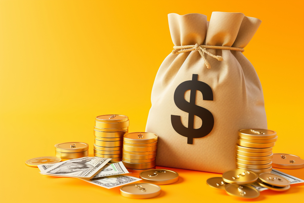 Ilustrasi orang dengan rezeki melimpah. (Freepik) - Image