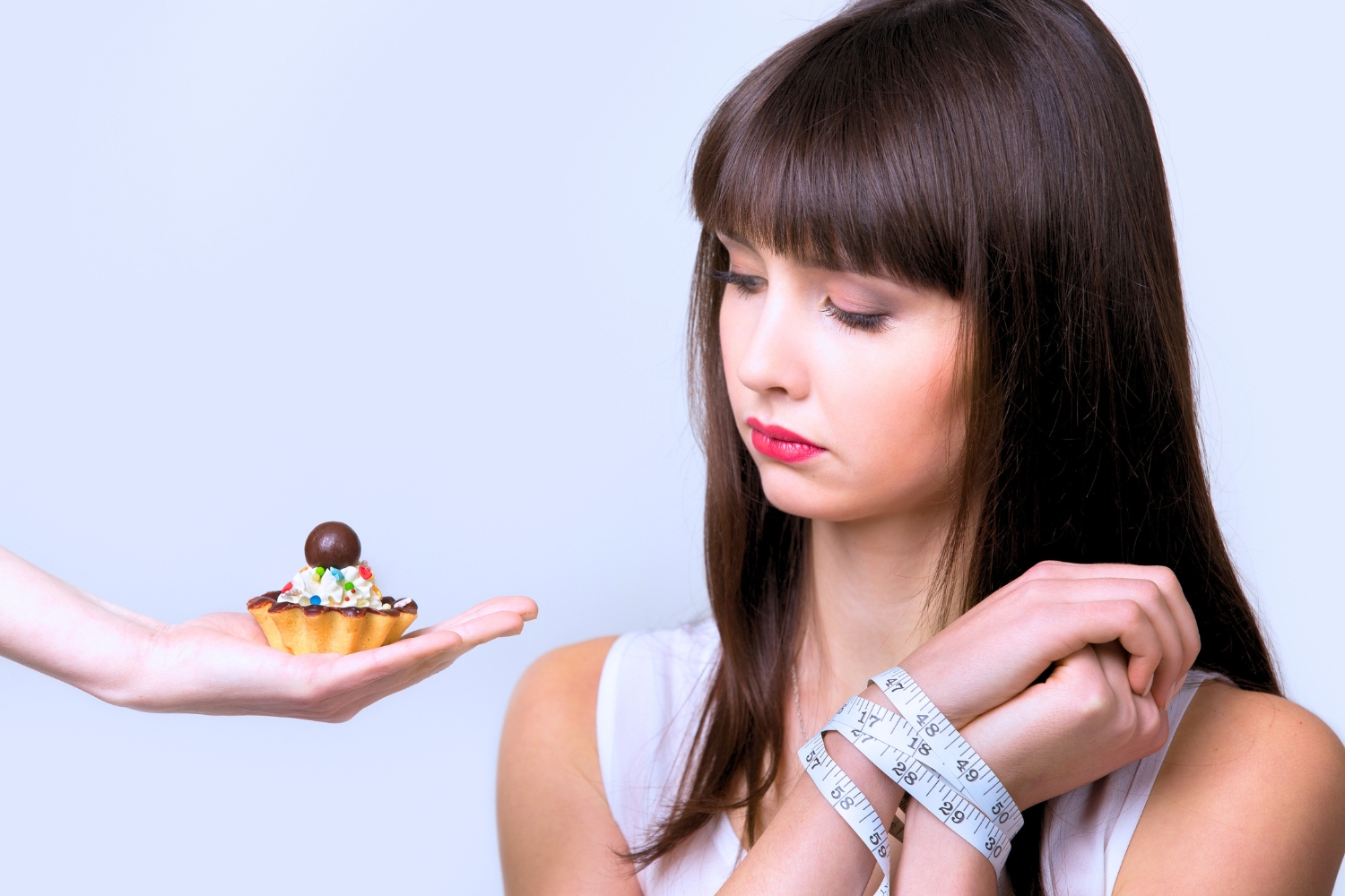 Ilustrasi mengalami gejala anoreksia nervosa. (Freepik) - Image