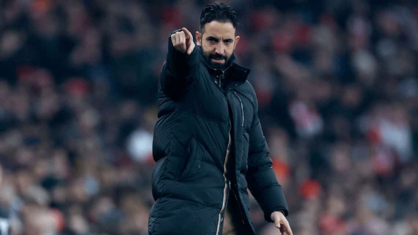 Ruben Amorim memimpin Manchester United melaju ke putaran keempat Piala FA. (Nigel French/Sportsphoto/Allstar via Getty Images) - Image