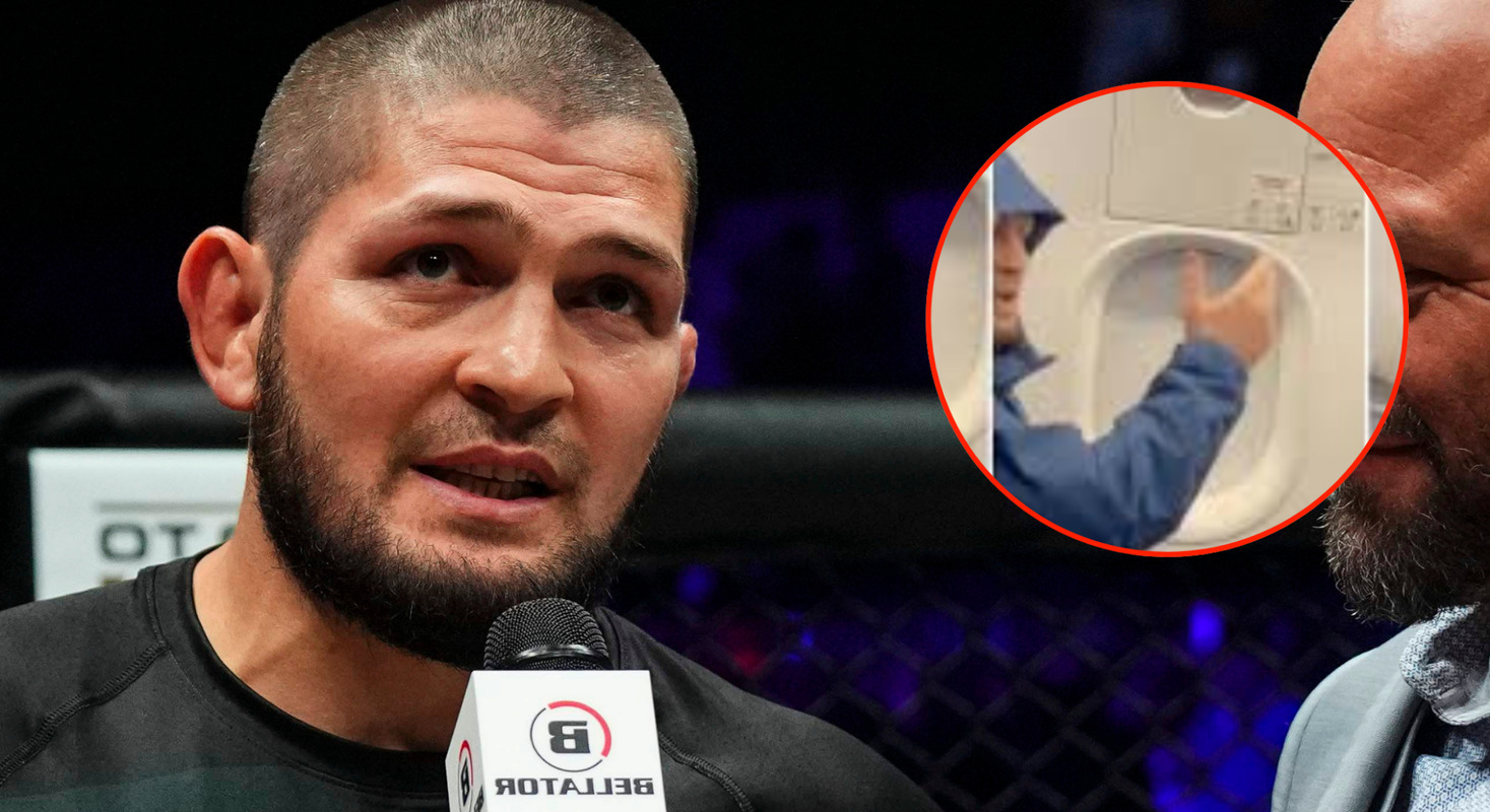 Khabib Nurmagomedov buka suara setelah muncul rekaman viralnya yang menunjukkan ia dikeluarkan dari maskapai penerbangan selama proses boarding. (Bloody Elbow/Photo by Joshua Hedges/Zuffa LLC) - Image