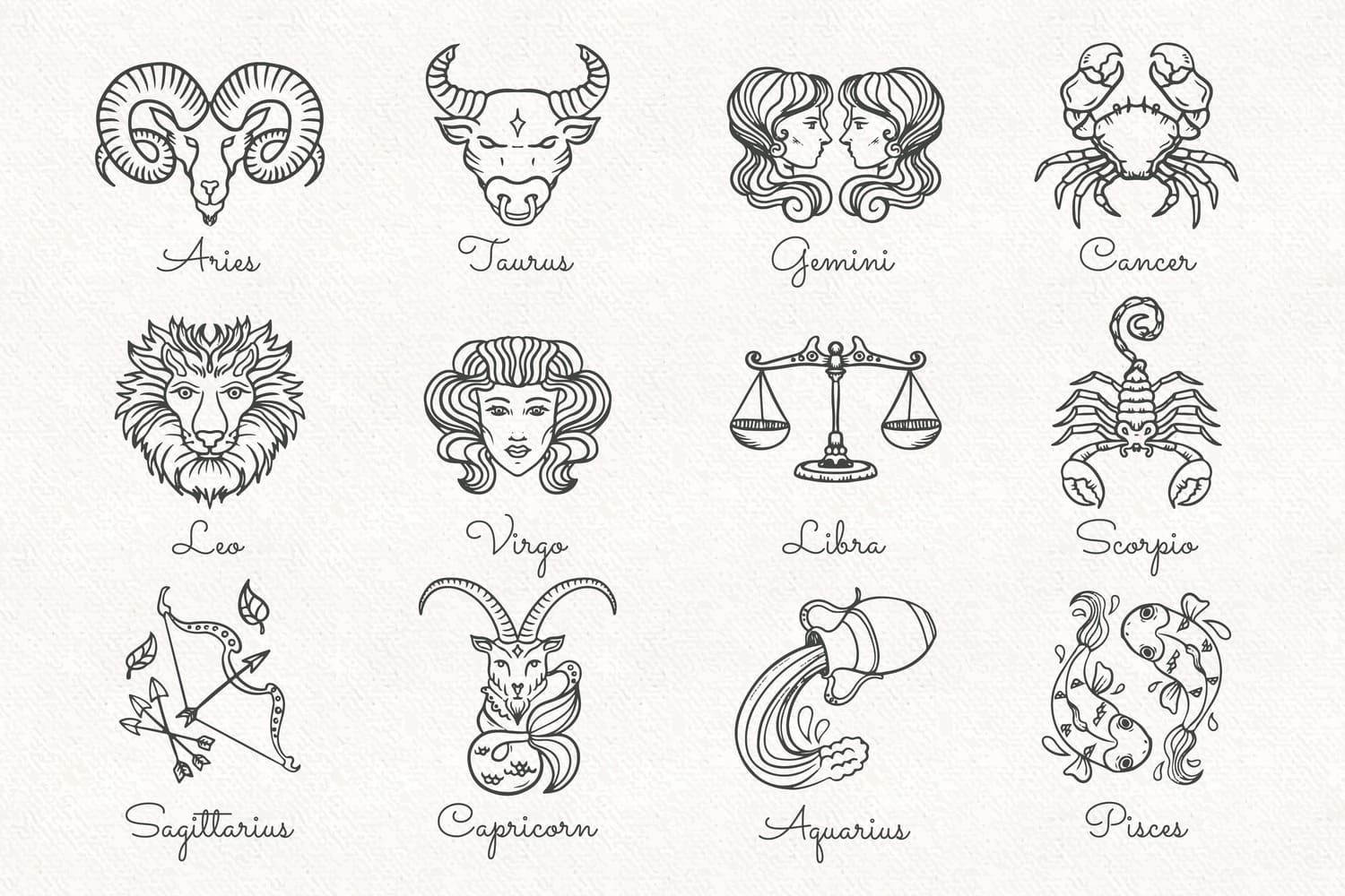 Ilustrasi zodiak (Freepik) - Image